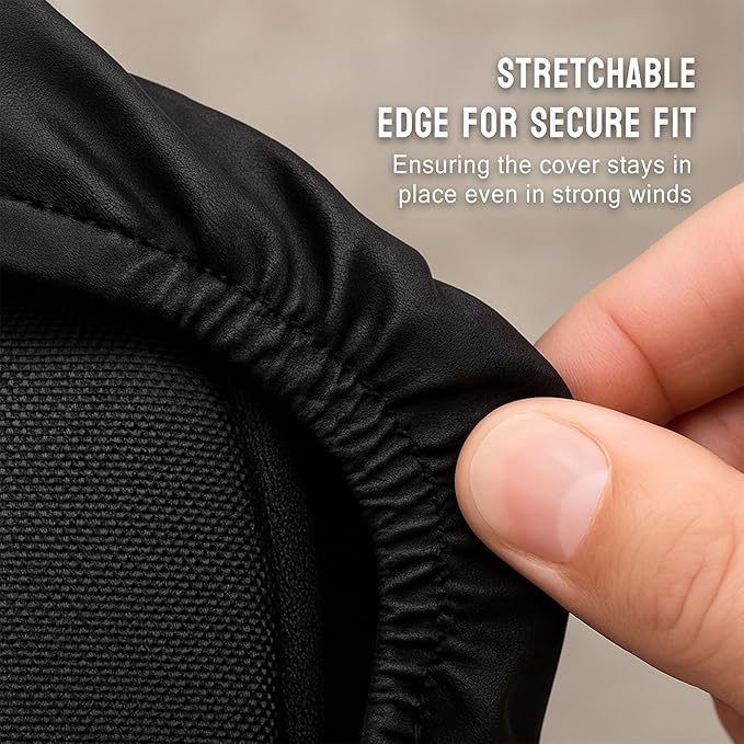Waterproof Bag Rain Cover for 30L-35L Backpacks | Dustproof & Rubberized Black Cover for School Bag, Laptop Bag, Hiking, Travel Use (1)